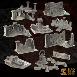 arabic ruins from iron trenchers stl