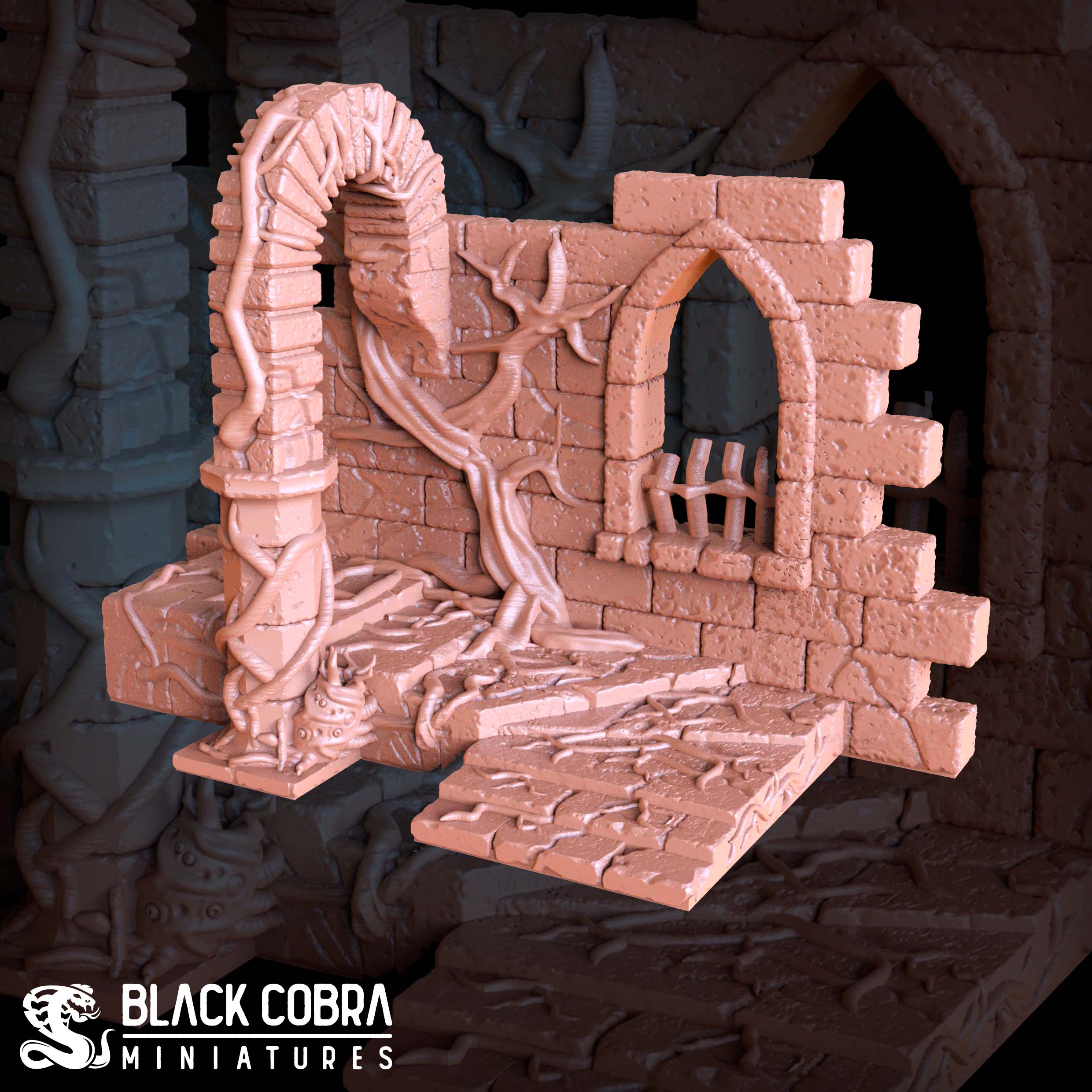 stone ruins (two options) stl stone ruins (two options) stl