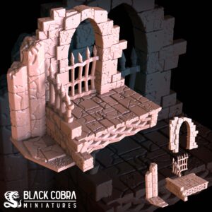 stone ruins 4 (two options) stl