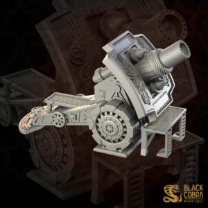 big cannon from iron trenchers stl