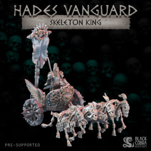 skeleton king chariot, mounted or on foot stl