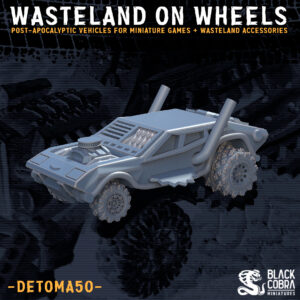  performancecar detoma5o wasteland on wheels stl