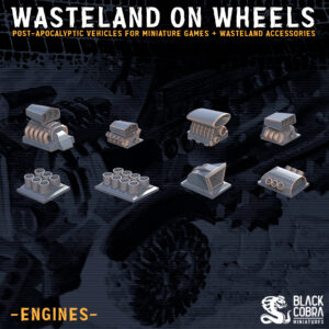  1/64 engines wasteland on wheels stl