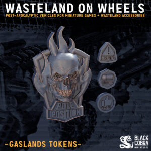  tokens gaslands compatible wasteland on wheels stl