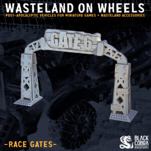 racing door wasteland on wheels stl