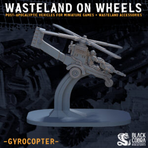 gyrocopter wasteland on wheels stl