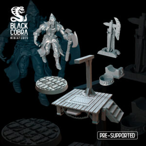 dark executioner and scaffold stl