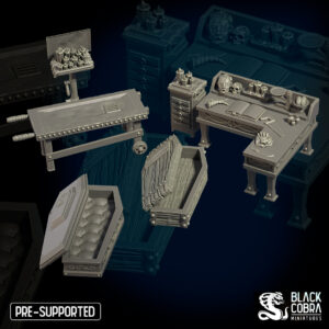 gravedigger set for dungeons crawlers stl