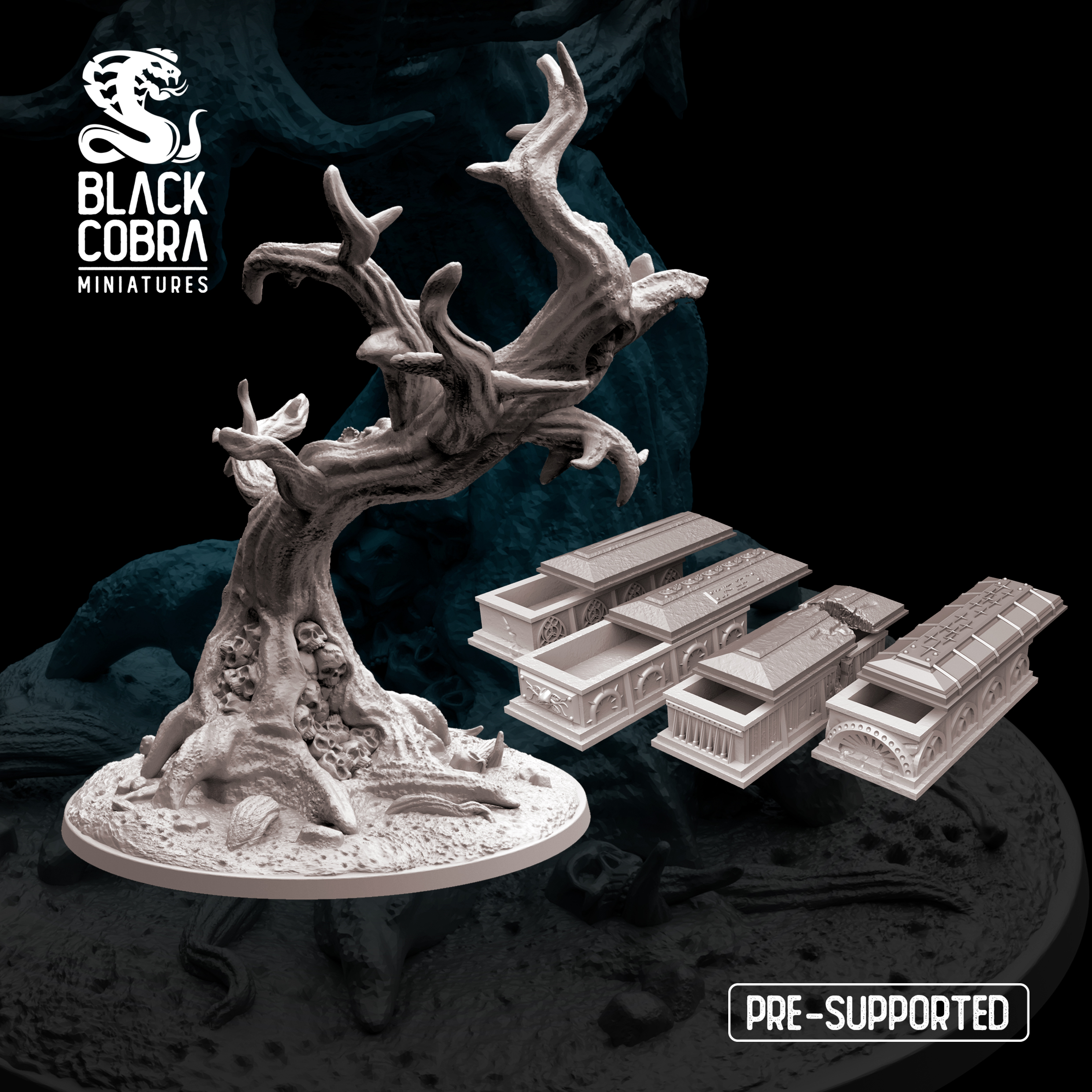 tree of skulls and outer tombs stl tree of skulls and outer tombs stl