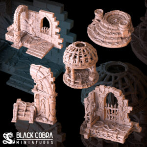stone ruins bundle (rotten version) stl