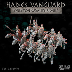 skeleton cavalry riders/ skeleton archers riders stl