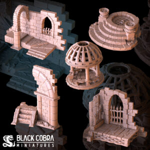 stone ruins bundle (clean version) stl