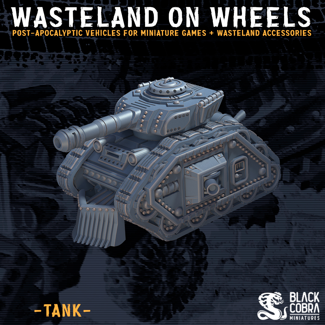 tank wasteland on wheels stl tank wasteland on wheels stl