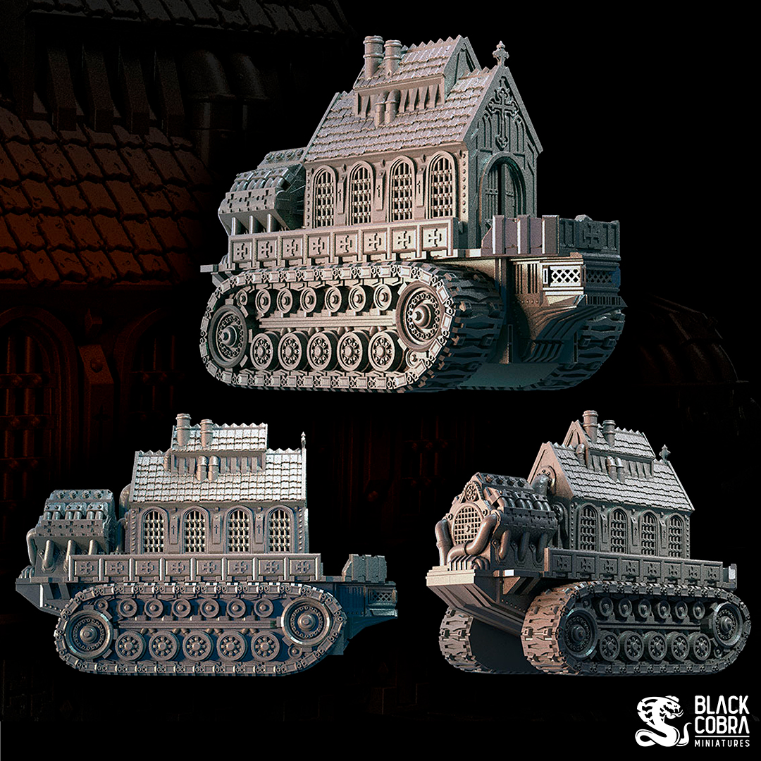 Mobile War Chapel 3D model